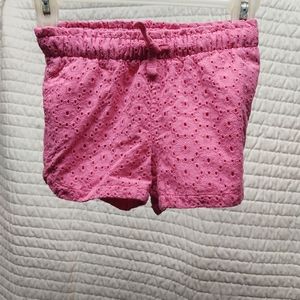 Girls pink shorts size 3t